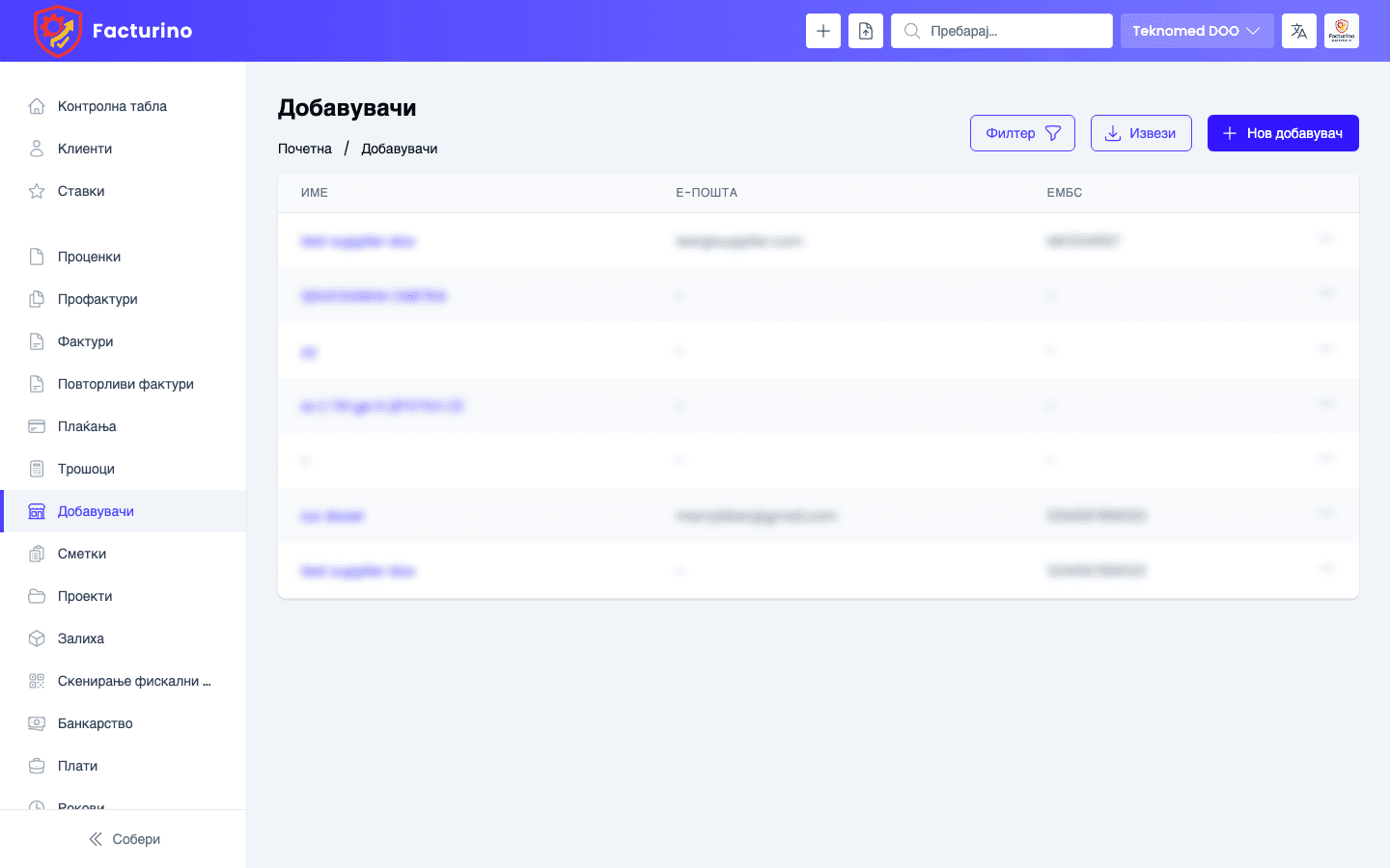 Добавувачи